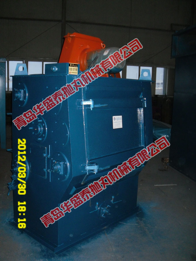 發往河北的Q326履帶式拋丸機