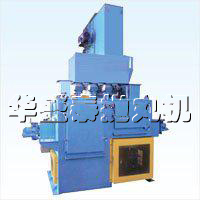 3米鋼板立式拋丸除銹生產線的設計