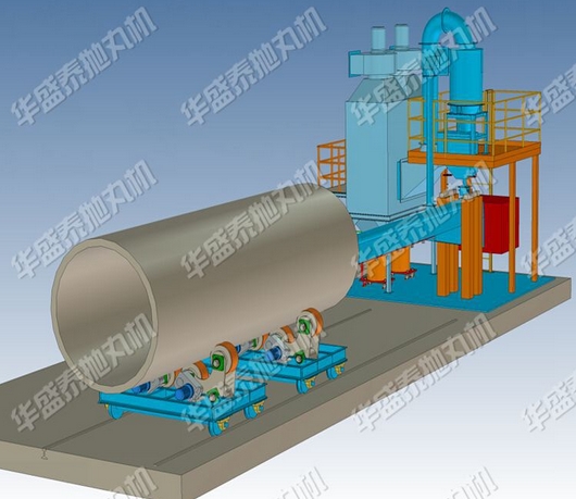 鋼管拋丸機(jī)廠家|內(nèi)外壁鋼管拋丸機(jī)價格型號選購
