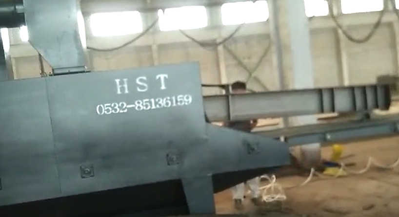 H型鋼拋丸機|鋼結構拋丸|鋼結構噴砂除銹設備|廠家價格