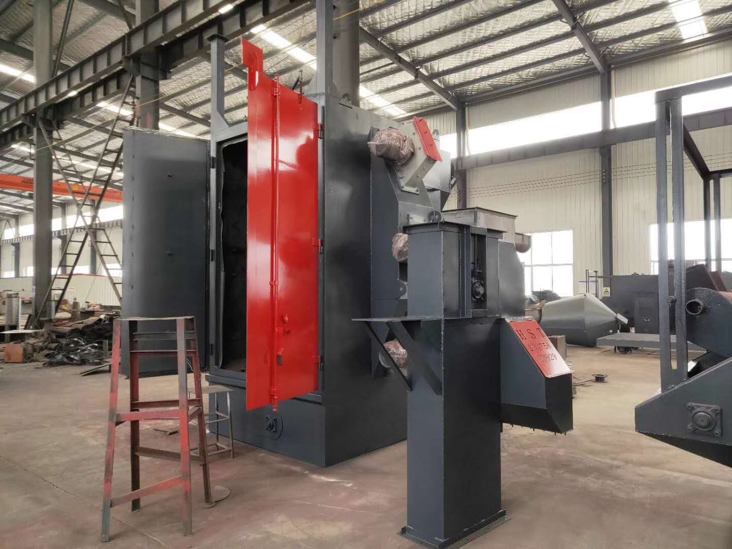 q3720吊鉤式拋丸機(jī)發(fā)往安徽 q3720吊鉤式拋丸機(jī)發(fā)往安徽