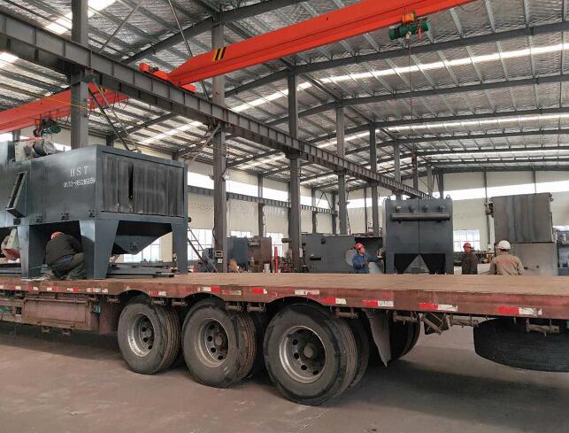 陜西咸陽劉總的6918拋丸機發貨 陜西咸陽劉總的6918拋丸機發貨