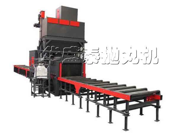 角鐵型物料處理拋丸機的工藝及構(gòu)件 角鐵型物料處理拋丸機的工藝及構(gòu)件