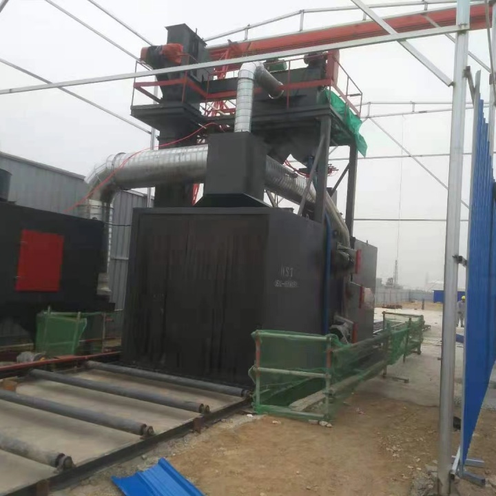 清理拋丸機(jī)圓鋼板視頻_圓鋼拋丸清理機(jī)_拋丸機(jī)清理機(jī)