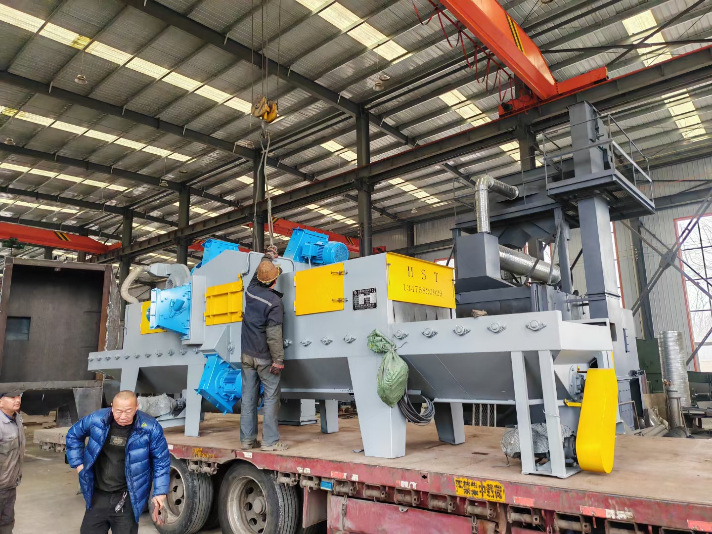 拋丸除銹機工作視頻_除銹臺拋丸轉機怎么調_轉臺拋丸除銹機