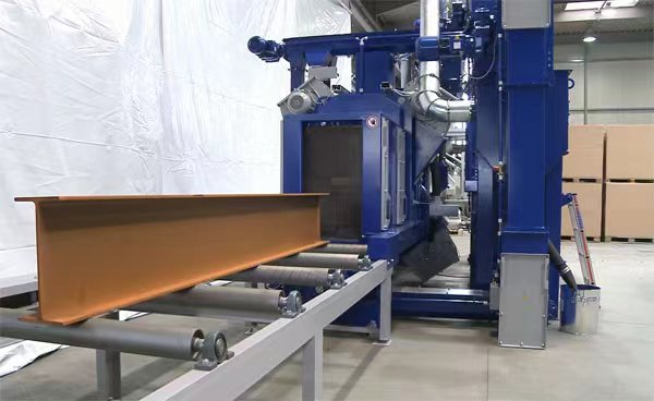 吊掛拋丸打砂機(jī)_拋丸砂機(jī)吊掛打孔視頻_拋丸打砂機(jī)工作原理