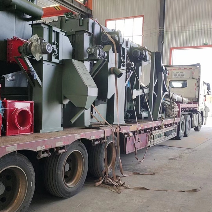 工字鋼拋丸除銹機_除銹拋丸機工作原理_鋼管拋丸除銹機工作視頻