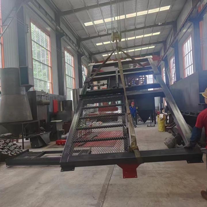 拋丸機掛具大全_拋丸打砂機工作原理_懸掛式拋丸打砂機