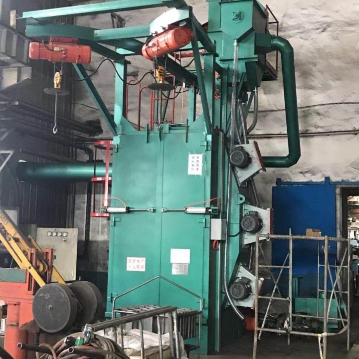 拋丸機用的鋼砂_車架拋丸打砂機_車架拋丸砂機打磨視頻