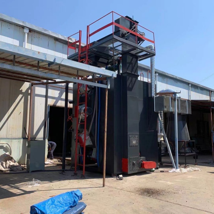 拋丸打砂機工作原理_鍛造閥門拋丸打砂機_鑄造用拋丸機