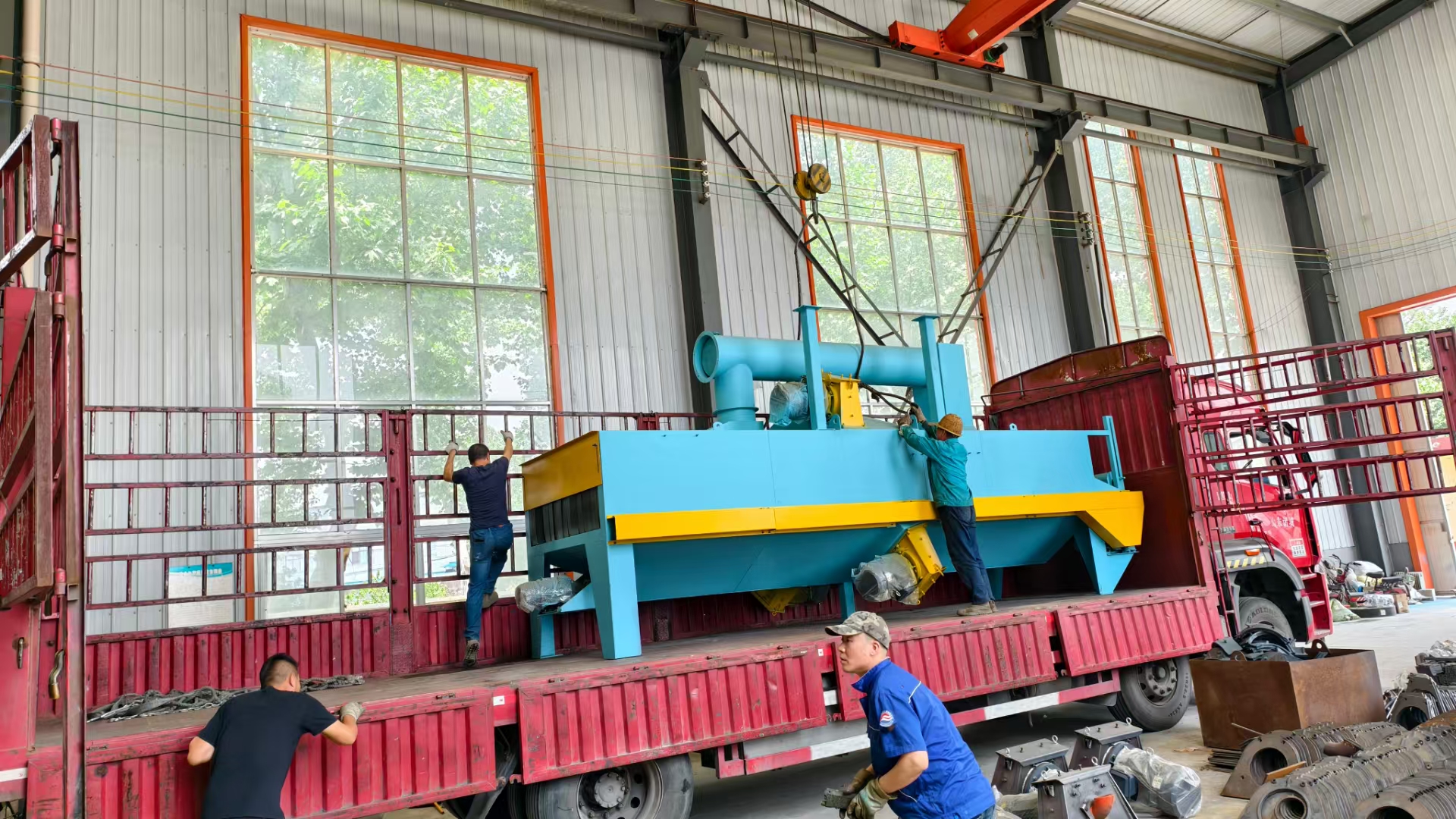 懸鏈式拋丸機能做到不漏丸嗎_懸鏈連續式拋丸打砂機_張掖懸鏈式拋丸機操作規程