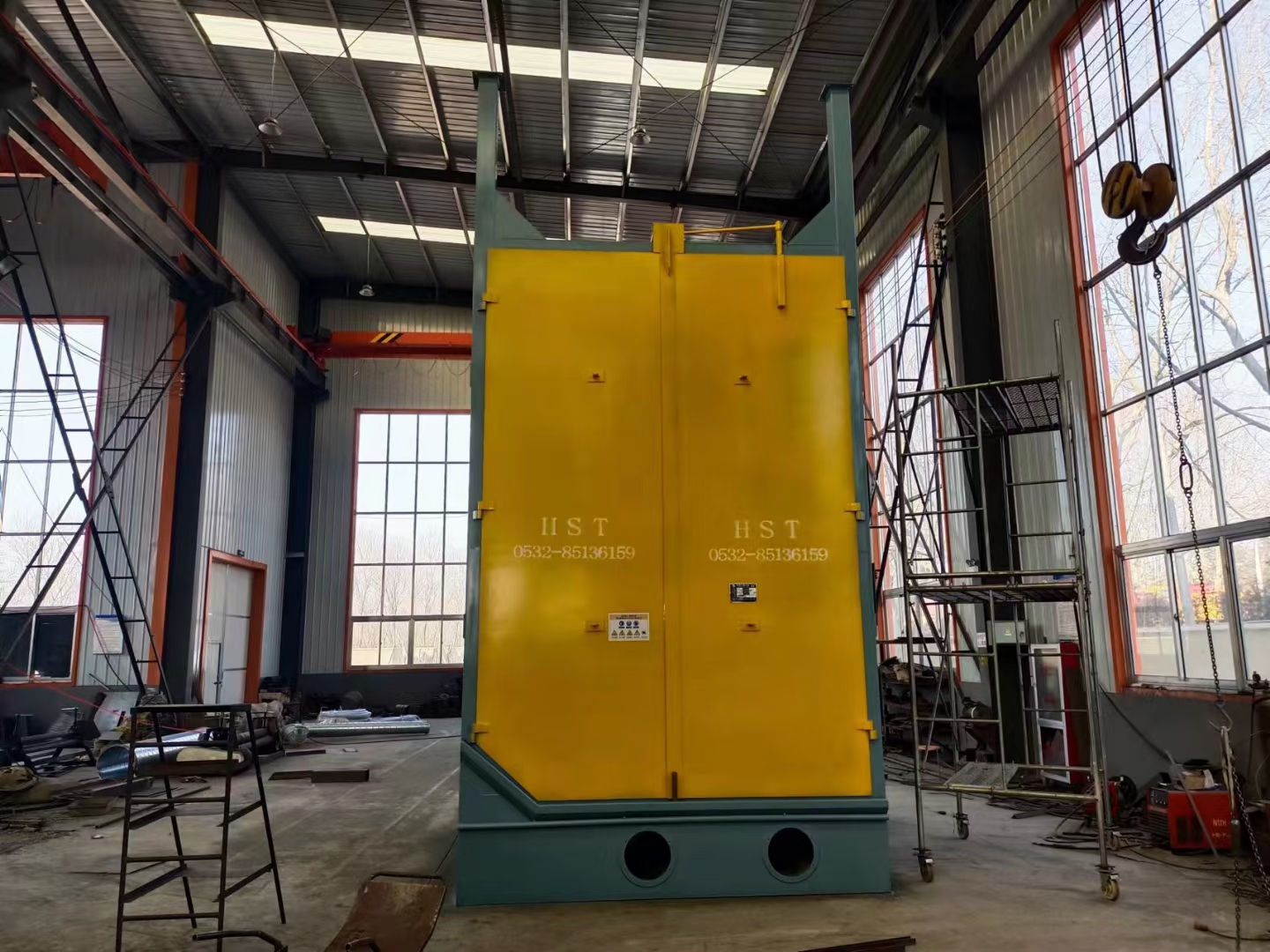 線材拋丸除銹機_線材除銹拋丸機圖片_線材除銹拋丸機廠家