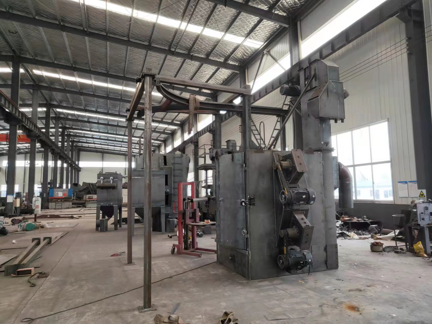 履帶式拋丸機工作原理_履帶式拋丸機_履帶式拋丸機操作規(guī)程