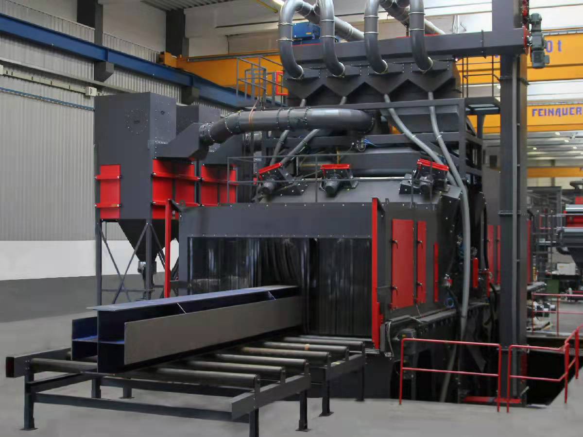 除銹拋丸機工作原理_礦石拋丸除銹機_礦石除銹拋丸機廠家